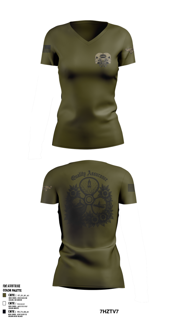 NSSF Women's Short Sleeve V-neck Shirt - 2
