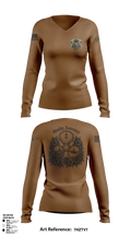 NSSF Women's Long Sleeve V-neck Shirt - 1