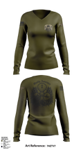 NSSF Women's Long Sleeve V-neck Shirt - 2