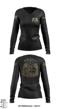 NSSF Women's Long Sleeve V-neck Shirt - 3