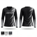 UNITED 53723575 Women's Long Sleeve V-neck Shirt - 1