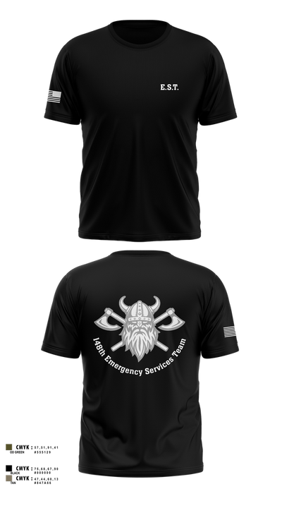 148th E.S.T. 42983044 Short Sleeve Performance Shirt - 1