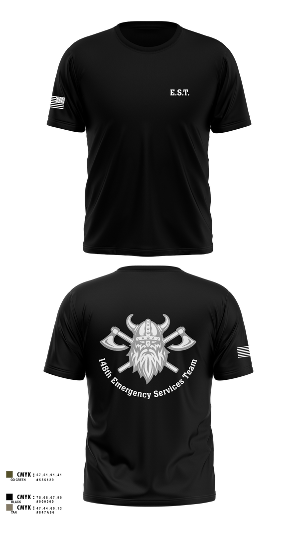 Short Sleeve Performance Shirt, 148th E.S.T., Police, Teamtime, Team time, sublimation, custom sports apparel, team uniforms, spirit wear, spiritwear, sports uniforms, custom shirts, team store, custom team store, fundraiser sports, apparel fundraiser