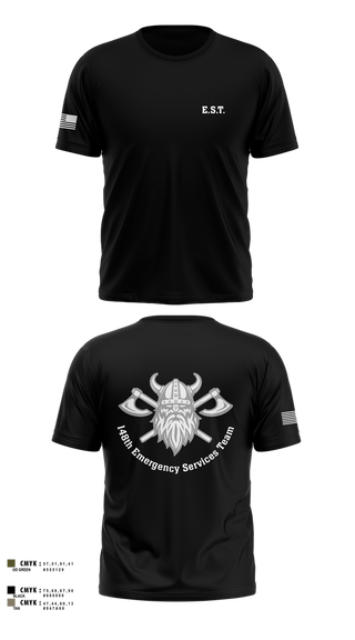 Old School Cotton Feel Shirt, 148th E.S.T., Police, Teamtime, Team time, sublimation, custom sports apparel, team uniforms, spirit wear, spiritwear, sports uniforms, custom shirts, team store, custom team store, fundraiser sports, apparel fundraiser