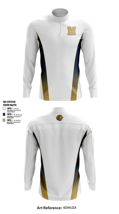 Meadowbrook Monarchs Quarter Zip Jacket - 5