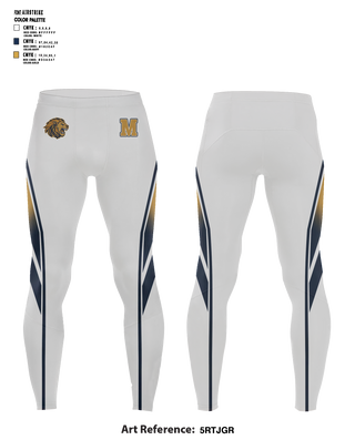 Meadowbrook Monarchs Compression Leggings - 1