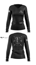 Van Nuys GED Women's Long Sleeve V-neck Shirt - 6