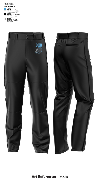 DHD Broncos Baseball Pants - 5