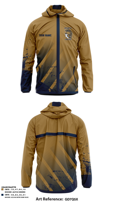 Antonito Trojans Windbreaker - 6