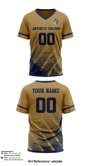 Antonito Trojans Mens Soccer Jersey - 6