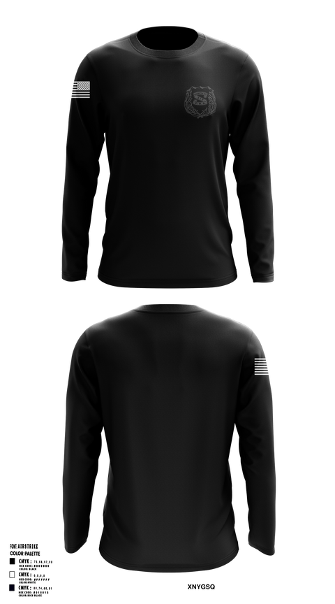 Readington Police Department Long Sleeve Performance Shirt - 5