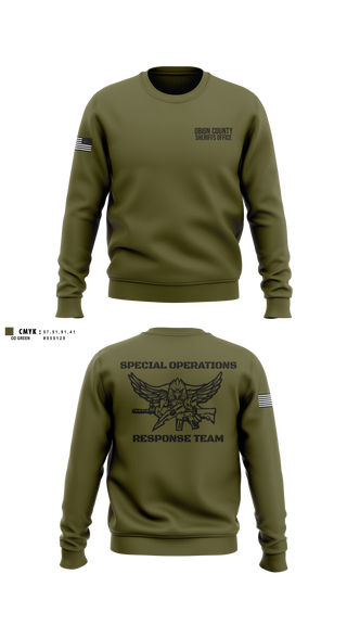 Obion County Sheriffs Office Crew Neck Sweatshirt - 101