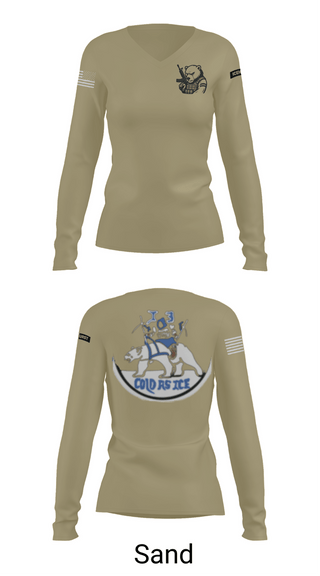 Womens Long Sleeve Vneck Shirt, Icehurst, , Teamtime, Team time, sublimation, custom sports apparel, team uniforms, spirit wear, spiritwear, sports uniforms, custom shirts, team store, custom team store, fundraiser sports, apparel fundraiser