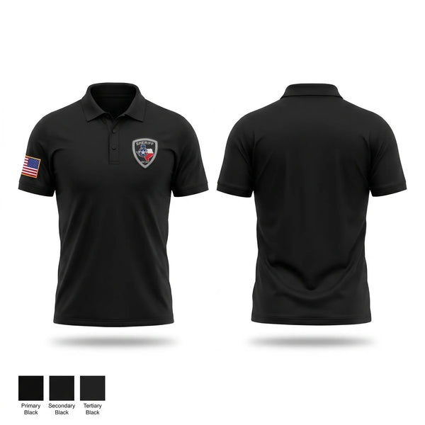 Short Sleeve Performance Polo, Kerr County Sheriffs Office, Police, Teamtime, Team time, sublimation, custom sports apparel, team uniforms, spirit wear, spiritwear, sports uniforms, custom shirts, team store, custom team store, fundraiser sports, apparel fundraiser
