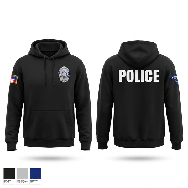 Hoodie, York police, Police, Teamtime, Team time, sublimation, custom sports apparel, team uniforms, spirit wear, spiritwear, sports uniforms, custom shirts, team store, custom team store, fundraiser sports, apparel fundraiser
