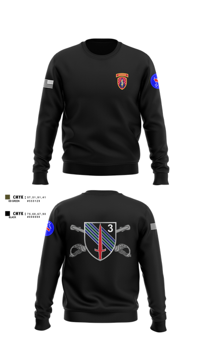 5th SFAB, USARPAC Crew Neck Sweatshirt - 24