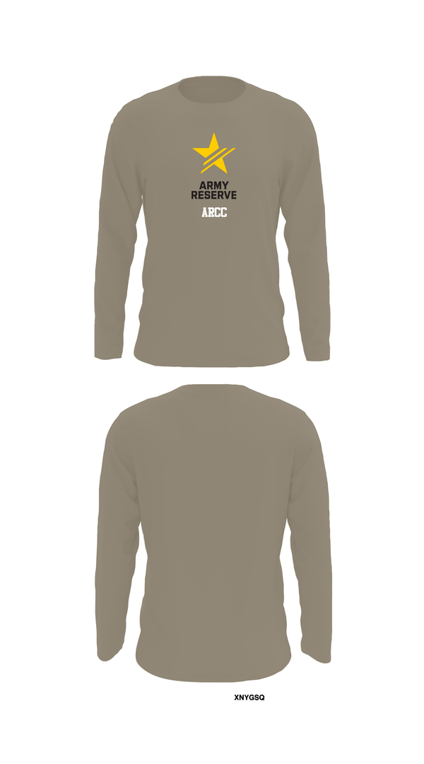 Long Sleeve Performance Shirt, ARCC, Army, Teamtime, Team time, sublimation, custom sports apparel, team uniforms, spirit wear, spiritwear, sports uniforms, custom shirts, team store, custom team store, fundraiser sports, apparel fundraiser