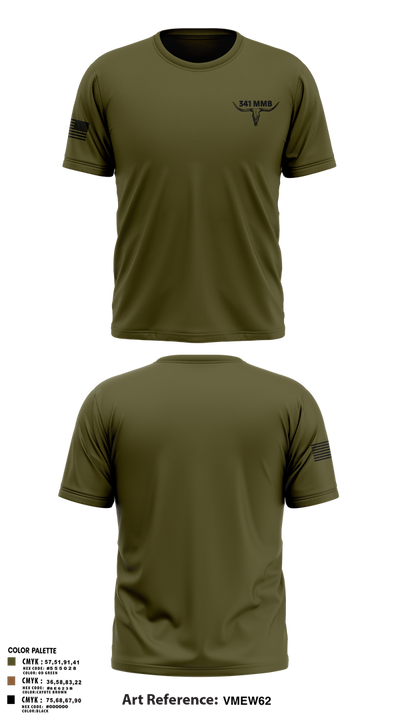 341 MMB 9179486 Short Sleeve Performance Shirt - 1