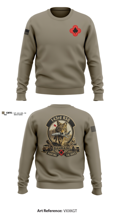 Crew Neck Sweatshirt, 143rd RSG (TF INTEGRATOR), Army, Teamtime, Team time, sublimation, custom sports apparel, team uniforms, spirit wear, spiritwear, sports uniforms, custom shirts, team store, custom team store, fundraiser sports, apparel fundraiser