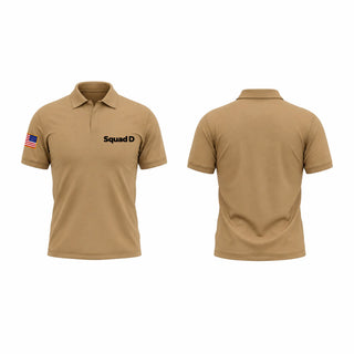 Short Sleeve Performance Polo, Squad D, Police, Teamtime, Team time, sublimation, custom sports apparel, team uniforms, spirit wear, spiritwear, sports uniforms, custom shirts, team store, custom team store, fundraiser sports, apparel fundraiser