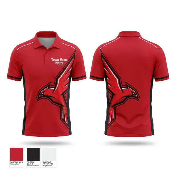 Short Sleeve Performance Polo, Maize, Wrestling, Teamtime, Team time, sublimation, custom sports apparel, team uniforms, spirit wear, spiritwear, sports uniforms, custom shirts, team store, custom team store, fundraiser sports, apparel fundraiser