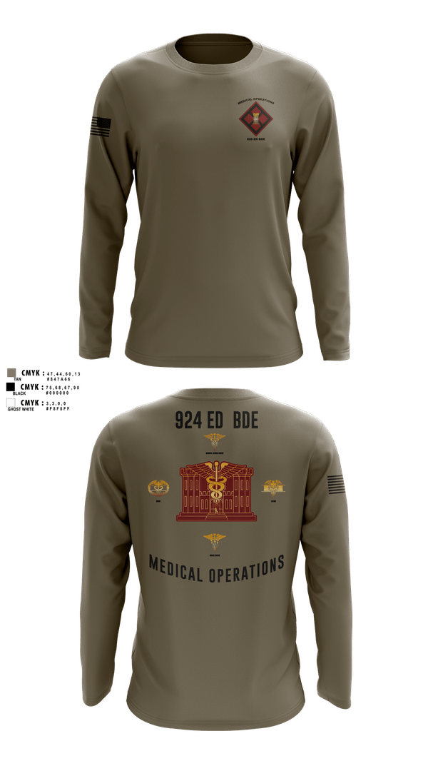 Long Sleeve Performance Shirt, 926 EN BDE, Army, Teamtime, Team time, sublimation, custom sports apparel, team uniforms, spirit wear, spiritwear, sports uniforms, custom shirts, team store, custom team store, fundraiser sports, apparel fundraiser