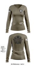 Desperados 24416506 Women's Long Sleeve V-neck Shirt - 106