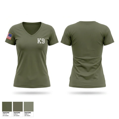 Womens Short Sleeve Vneck Shirt, K9, Police, Teamtime, Team time, sublimation, custom sports apparel, team uniforms, spirit wear, spiritwear, sports uniforms, custom shirts, team store, custom team store, fundraiser sports, apparel fundraiser