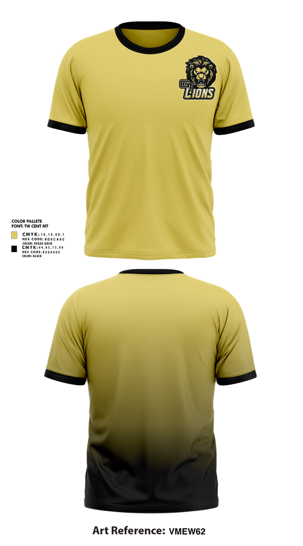 Short Sleeve Performance Shirt, Gt lions, , Teamtime, Team time, sublimation, custom sports apparel, team uniforms, spirit wear, spiritwear, sports uniforms, custom shirts, team store, custom team store, fundraiser sports, apparel fundraiser