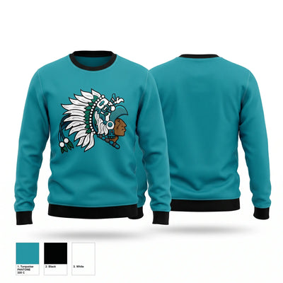 Mendota Aztecs 45908092 Crew Neck Sweatshirt - 2