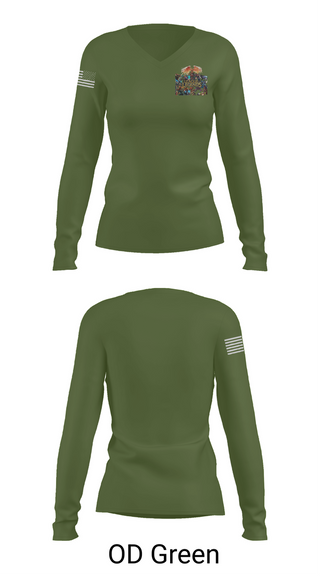 Womens Long Sleeve Vneck Shirt, USA Dwight d eisenhower, , Teamtime, Team time, sublimation, custom sports apparel, team uniforms, spirit wear, spiritwear, sports uniforms, custom shirts, team store, custom team store, fundraiser sports, apparel fundraiser