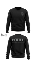 Hackensack Police Emergency Service Unit Crew Neck Sweatshirt - 20