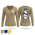 2-7 IN FIST 7979335 Women's Long Sleeve V-neck Shirt - 3