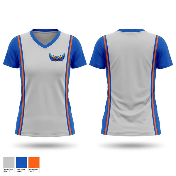 Womens Short Sleeve Vneck Shirt, Phoenix, Softball, Teamtime, Team time, sublimation, custom sports apparel, team uniforms, spirit wear, spiritwear, sports uniforms, custom shirts, team store, custom team store, fundraiser sports, apparel fundraiser