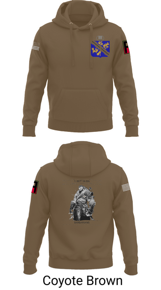 Hoodie, 1-306th IN BN, , Teamtime, Team time, sublimation, custom sports apparel, team uniforms, spirit wear, spiritwear, sports uniforms, custom shirts, team store, custom team store, fundraiser sports, apparel fundraiser