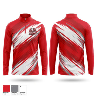 Quarter Zip Jacket, South Charleston Cyclones, Baseball, Teamtime, Team time, sublimation, custom sports apparel, team uniforms, spirit wear, spiritwear, sports uniforms, custom shirts, team store, custom team store, fundraiser sports, apparel fundraiser