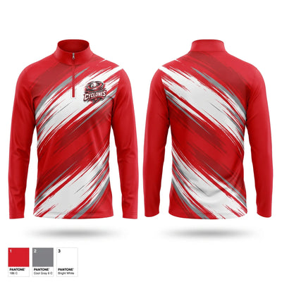 South Charleston Cyclones Quarter Zip Jacket - 1