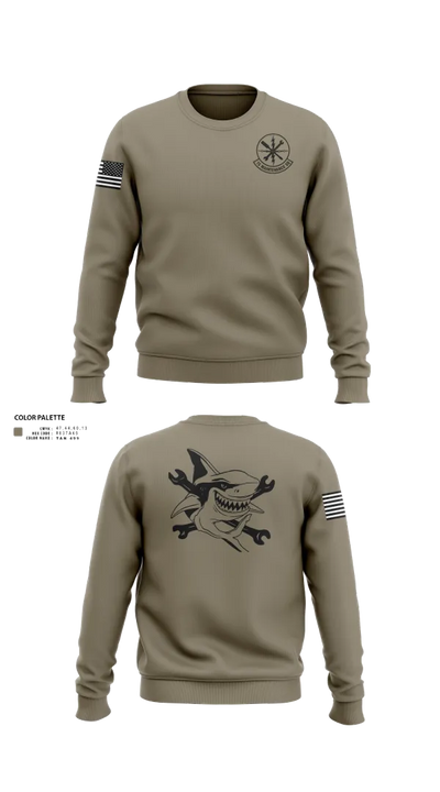 15 Maintenance Squadron 93712610 Crew Neck Sweatshirt - 22