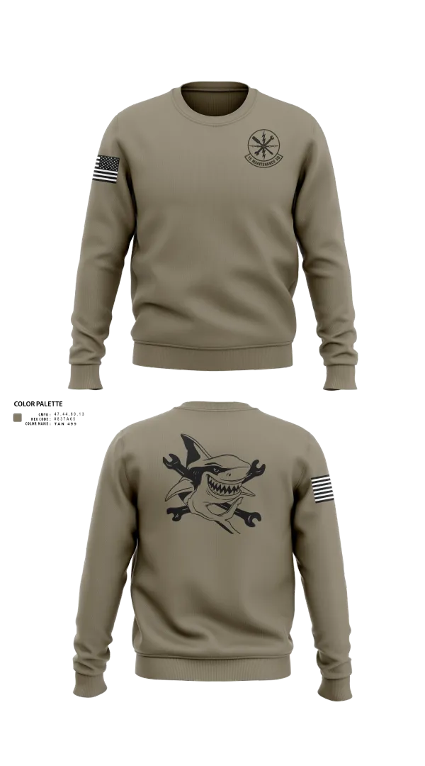 Crew Neck Sweatshirt, 15 Maintenance Squadron, Air Force, Teamtime, Team time, sublimation, custom sports apparel, team uniforms, spirit wear, spiritwear, sports uniforms, custom shirts, team store, custom team store, fundraiser sports, apparel fundraiser