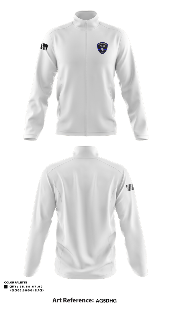 Fleece Jacket, Shorewood Hills Police, Police, Teamtime, Team time, sublimation, custom sports apparel, team uniforms, spirit wear, spiritwear, sports uniforms, custom shirts, team store, custom team store, fundraiser sports, apparel fundraiser