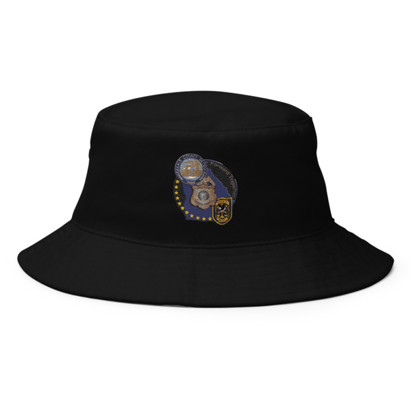 Police Department Academy 4041220 Bucket Hat | Big Accessories BX003