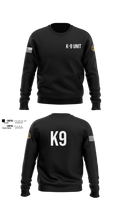 K-9 Unit 24165447 Crew Neck Sweatshirt - 100