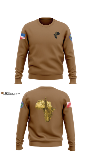 Crew Neck Sweatshirt, ACJ2X, Army, Teamtime, Team time, sublimation, custom sports apparel, team uniforms, spirit wear, spiritwear, sports uniforms, custom shirts, team store, custom team store, fundraiser sports, apparel fundraiser
