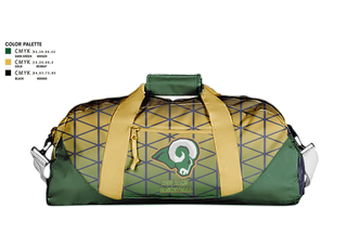 Duffle Bag, Reig Rams Basketball, Men's Basketball, Teamtime, Team time, sublimation, custom sports apparel, team uniforms, spirit wear, spiritwear, sports uniforms, custom shirts, team store, custom team store, fundraiser sports, apparel fundraiser