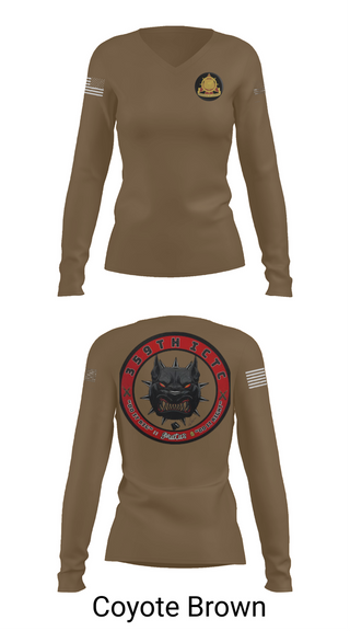 Womens Long Sleeve Vneck Shirt, 359 ICTC, , Teamtime, Team time, sublimation, custom sports apparel, team uniforms, spirit wear, spiritwear, sports uniforms, custom shirts, team store, custom team store, fundraiser sports, apparel fundraiser