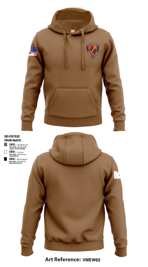 Hoodie, CFAY Security MWD, , Teamtime, Team time, sublimation, custom sports apparel, team uniforms, spirit wear, spiritwear, sports uniforms, custom shirts, team store, custom team store, fundraiser sports, apparel fundraiser