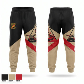 Sweatpants, 35th armored regiment, Army, Teamtime, Team time, sublimation, custom sports apparel, team uniforms, spirit wear, spiritwear, sports uniforms, custom shirts, team store, custom team store, fundraiser sports, apparel fundraiser