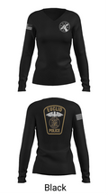 Euclid Police Traffic Unit 56875160 Women's Long Sleeve V-neck Shirt - 23
