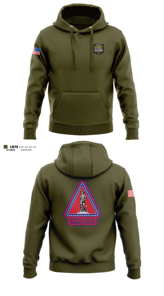 Hoodie, Missouri Army National Guard Recruiting and Retention Battalion, National Guard, Teamtime, Team time, sublimation, custom sports apparel, team uniforms, spirit wear, spiritwear, sports uniforms, custom shirts, team store, custom team store, fundraiser sports, apparel fundraiser