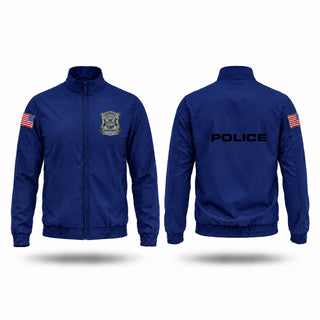Windbreaker, Ferndale Police Department, Police, Teamtime, Team time, sublimation, custom sports apparel, team uniforms, spirit wear, spiritwear, sports uniforms, custom shirts, team store, custom team store, fundraiser sports, apparel fundraiser